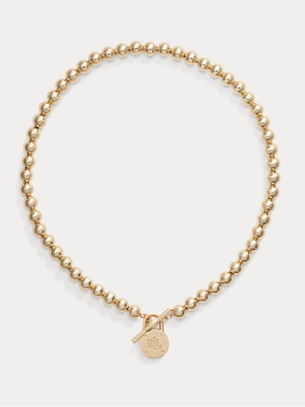 Lauren Ralph Lauren Metal Bead Necklace